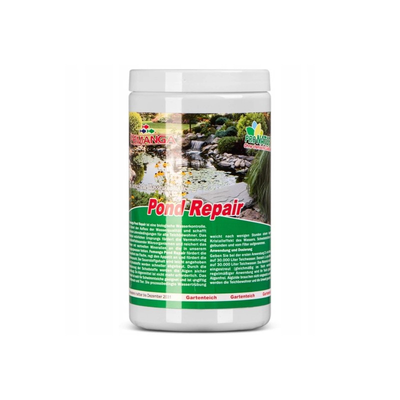 Femanga, Pond Repair, 1kg, środek do poprawy jakości wody w oczkach wodnych