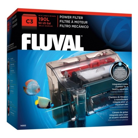 Filtr kaskadowy Fluval C3, do 190L
