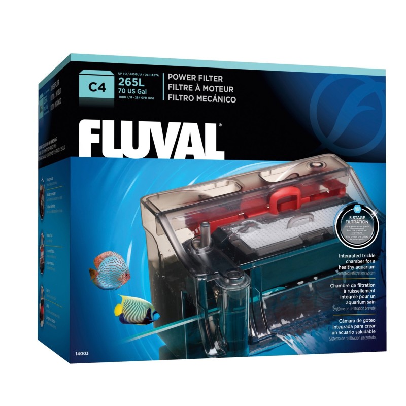 Filtr kaskadowy Fluval C4, do 265L