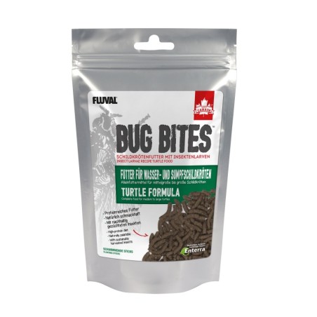 Bug Bites Turtle Formula, pokarm dla żółwi wodnych, S/M, 100g