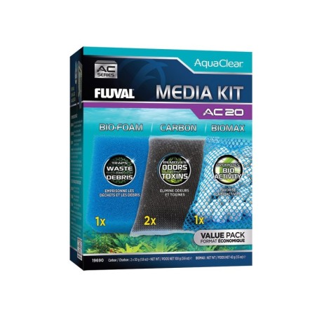 Media Kit, zestaw wkładów do filtrów AC20