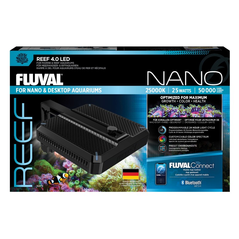 Nano Reef 4.0 LED, oświetlenie do akwarium, 25W, bluetooth