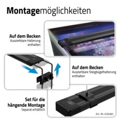 Reef 4.0 LED, oświetlenie do akwarium, 22W 38,4-63 cm, bluetooth