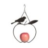Karmnik dla ptaków do zawieszania owoców lub kul tłuszczowych, metalowy, 23x22,5cm