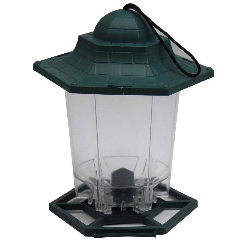 Karmnik dla ptaków, plastikowy, 14,8x13x17cm