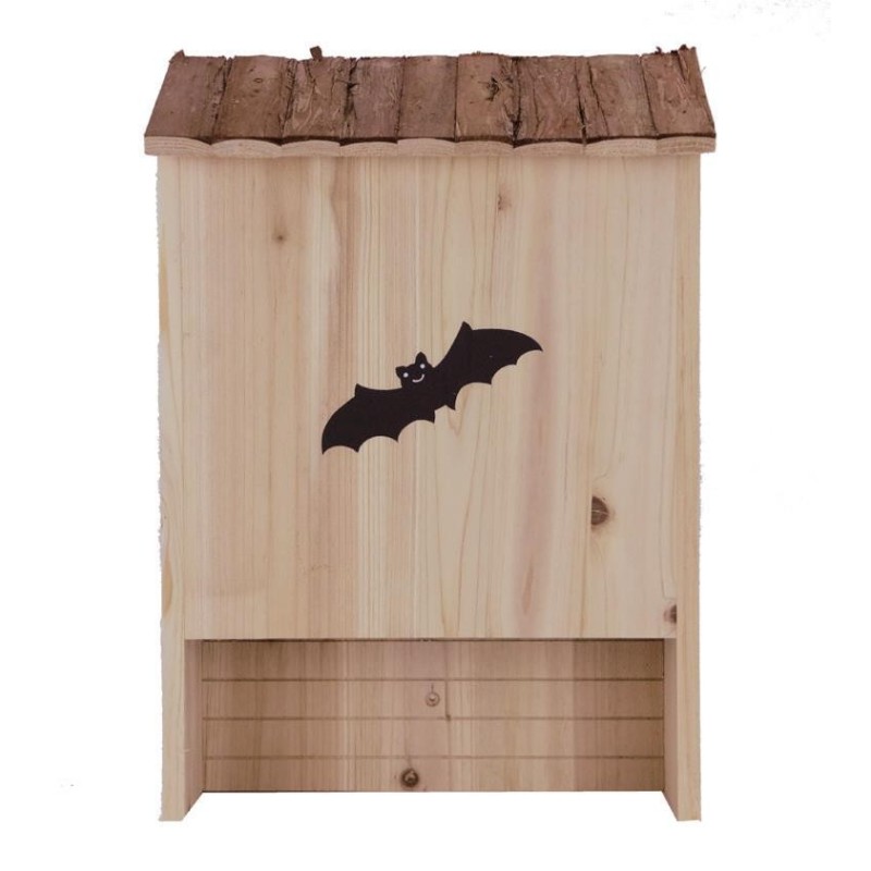 Budka dla nietoperzy, drewniana, 30x12,5x43cm