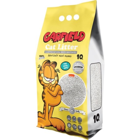 Garfield, żwirek bentonit dla kota, naturalny 10L