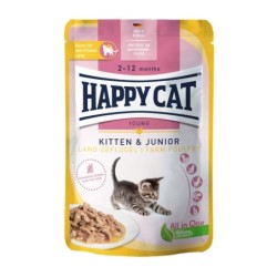 Young Meat in Sauce Kitten & Junior Land Geflugel, karma mokra, dla kociąt, drób, saszetka, 85 g