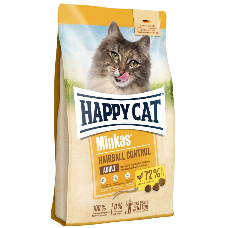 MINKAS Hairball Control - przeciw zakłaczeniu, drób 500g