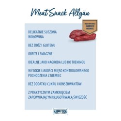 Meat Snack Allgäu, przysmak, dla psa, wołowina, 75g