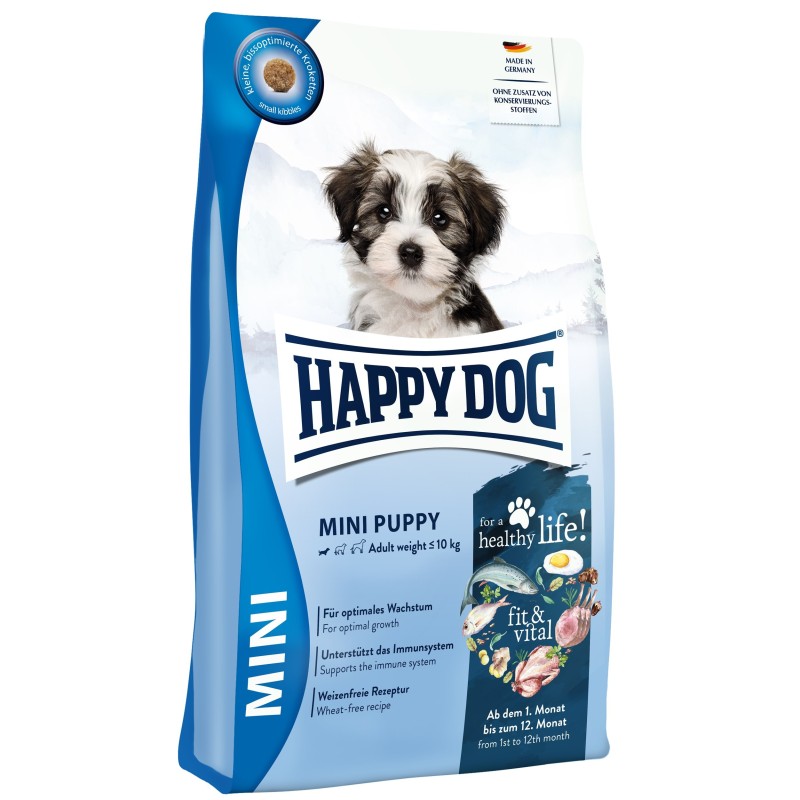 Fit&Vital Mini Puppy, sucha karma, dla szczeniąt małych ras od 4 tyg., 300 g