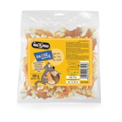 Pausesnack przysmak dla psa, kostki wapienne z kurczakiem 500g