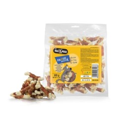 Pausesnack przysmak dla psa, kostki wapienne z kaczką 500g