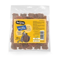 Pausesnack przysmak dla psa, paski z kaczki 500g