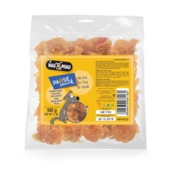 Pausesnack przysmak dla psa, miękkie krążki z kurczaka 500g