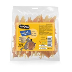 Pausesnack przysmak dla psa, filet z kurczaka na patyku 500g