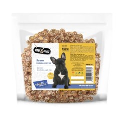 Pausesnack przysmak dla psa, sushi - kurczak i ryba 500g