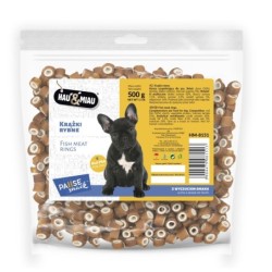 Pausesnack przysmak dla psa, krążki rybne 500g