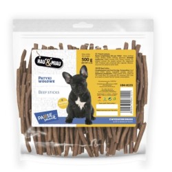 Pausesnack przysmak dla psa, patyki wołowe 500g