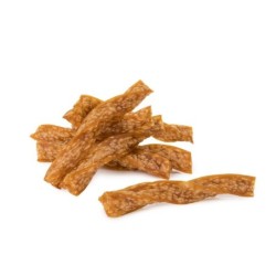 Pausesnack przysmak dla psa, zakręcone paski z kurczakiem, 500 g