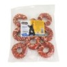 Pausesnack przysmak dla psa, donaty ze skóry  owinięte kaczką marmurkową, 7-8cm, 500g