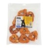 Pausesnack przysmak dla psa, serca ze skóry owiniete kurczakiem, 7-8cm, 500g