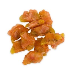 Pausesnack przysmak dla psa, kawałki kiwi owinięte kurczakiem, 500g