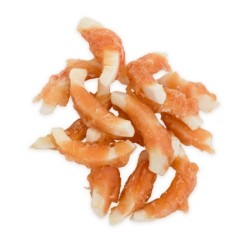 Pausesnack przysmak dla psa, kawałki kokosa owinięte kurczakiem, 500g