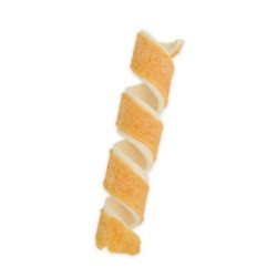 Pausesnack przysmak dla psa, zakręcone rolki z kurczakiem, 500g