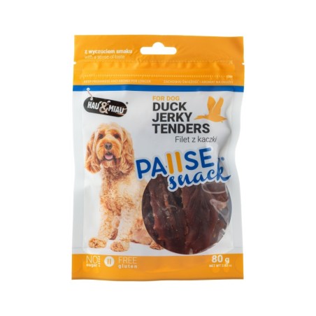 Pausesnack przysmak dla psa, filet z kaczki 80g