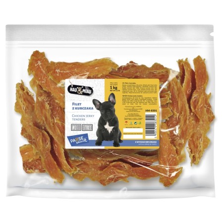 Pausesnack przysmak dla psa, filety z kurczaka 1kg