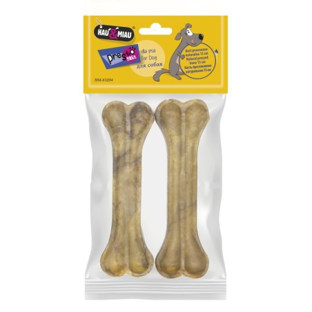 KOŚĆ PRASOWANA NATURALNA, 15cm, 2szt/op,130 g/op, 84 op/karton