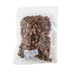 Puzzo Snack, przysmak dla psa, płucka wołowe, kawałki, około 1cm, 100g