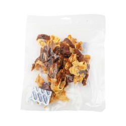 Puzzo Snack, przysmak dla psa, ogon króliczy owinięty kaczką, 150g