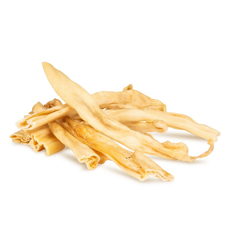 Puzzo Snack, przysmak dla psa, paski skóry króliczej, około 20-25cm, 1kg