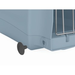 Linus Cabrio, transporter, dla psa/kota, błękitno szary, 50x32x34,5