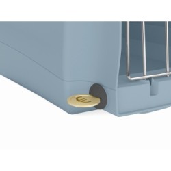 Linus Cabrio, transporter, dla psa/kota, błękitno szary, 50x32x34,5