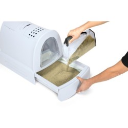 Zuma, kuweta, dla kota, szara, 25x19,5x17 cm