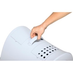 Zuma, kuweta, dla kota, szara, 25x19,5x17 cm