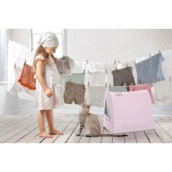 Zuma, kuweta, dla kota, jasnoróżowa, 25x19,5x17 cm