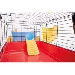 Sweet home, domek, dla gryzoni, niebieski, 27x26x22 cm