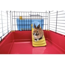 Sweet home, domek, dla gryzoni, niebieski, 27x26x22 cm