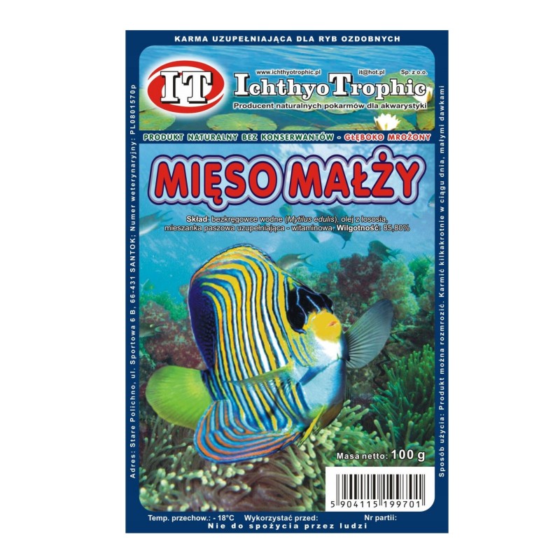 MROŻONKA MIĘSO MAŁŻ(SIEKANE,PRZESIANE,PŁUKANE) 100G