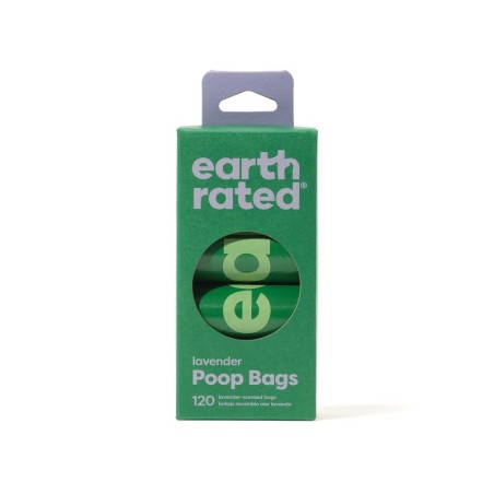 Woreczki na odchody, dla psa, platik,  lawendowe op/8szt