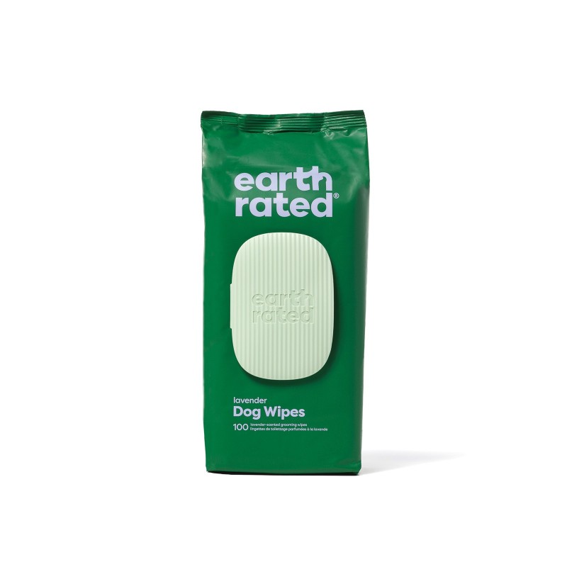 Mokre chusteczki, dla psa, lavendowe, opakowanie- 100szt