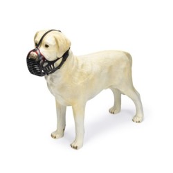 Kaganiec, dla psa, dla ras krótkonosych, plastikowy, L