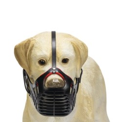 Kaganiec, dla psa, dla ras krótkonosych, plastikowy, L