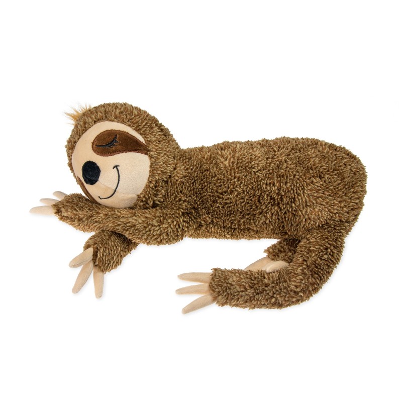 Zabawka, dla psa, leniwiec, brązowy, pluszowy, 55X25X10cm