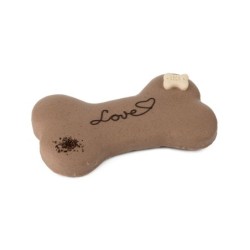 TORT DLA PSA   "LOVE" ORZECHOWO - CZEKOLADOWY