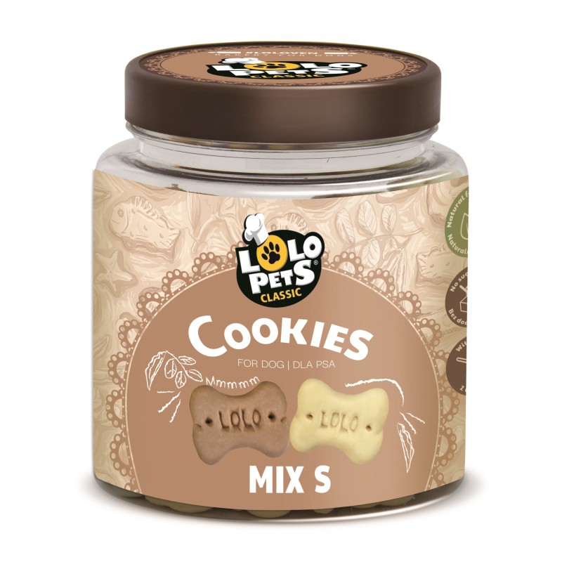 CIASTKA DLA PSA KOŚCI S MIX W SŁOIKACH 210g